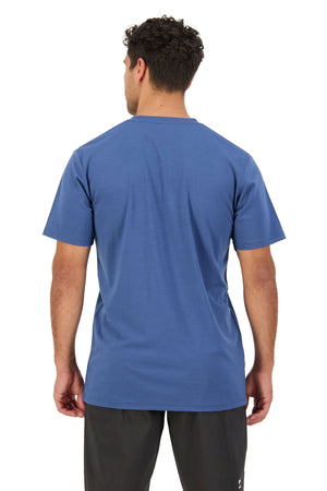 Mons Royale M's Icon T-Shirt - Merino Wool Dark Denim