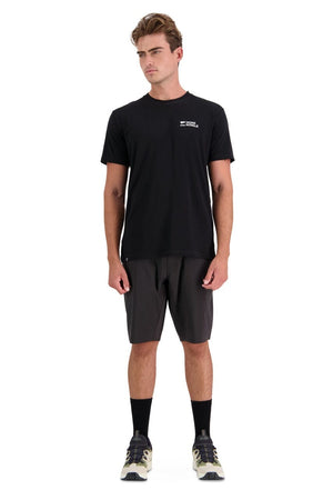 Mons Royale M's Icon T-Shirt - Merino Wool Black
