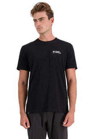 Mons Royale M's Icon T-Shirt - Merino Wool Black