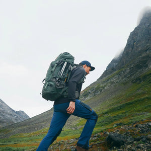 Fjällräven M's Keb Agile Trousers - G-1000® Lite Eco Stretch Black-Black