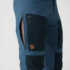 Fjällräven M's Keb Agile Trousers - G-1000® Lite Eco Stretch Black-Black