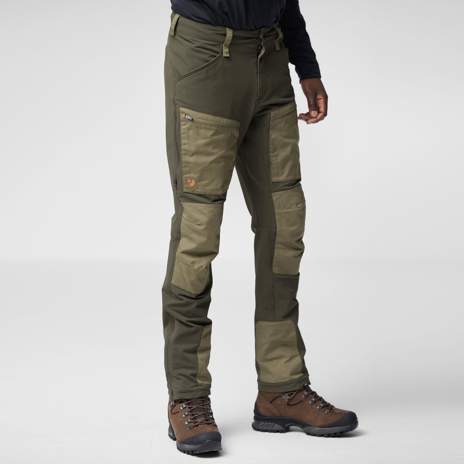 Fjällräven M's Keb Agile Winter Trousers - Recycled Polyester Black-Black Pants