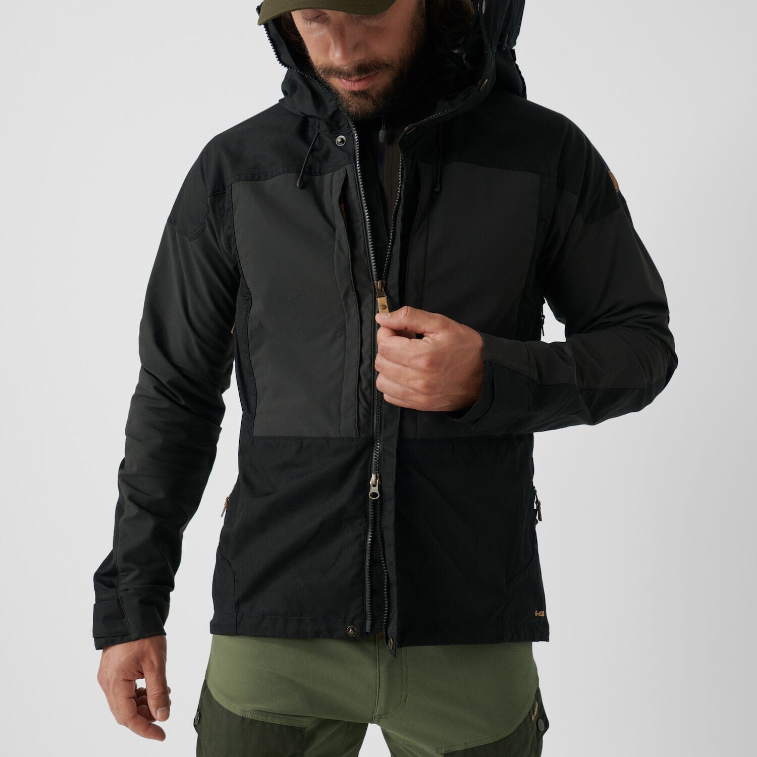 Fjällräven - M's Keb Jacket - G-1000® - Recycled Polyester & Organic Cotton - Weekendbee - sustainable sportswear