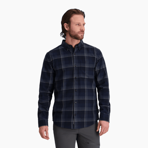 Royal Robbins M's Lieback Organic Cotton Flannel L/S - 100% Organic cotton Naval Timbercove Pld