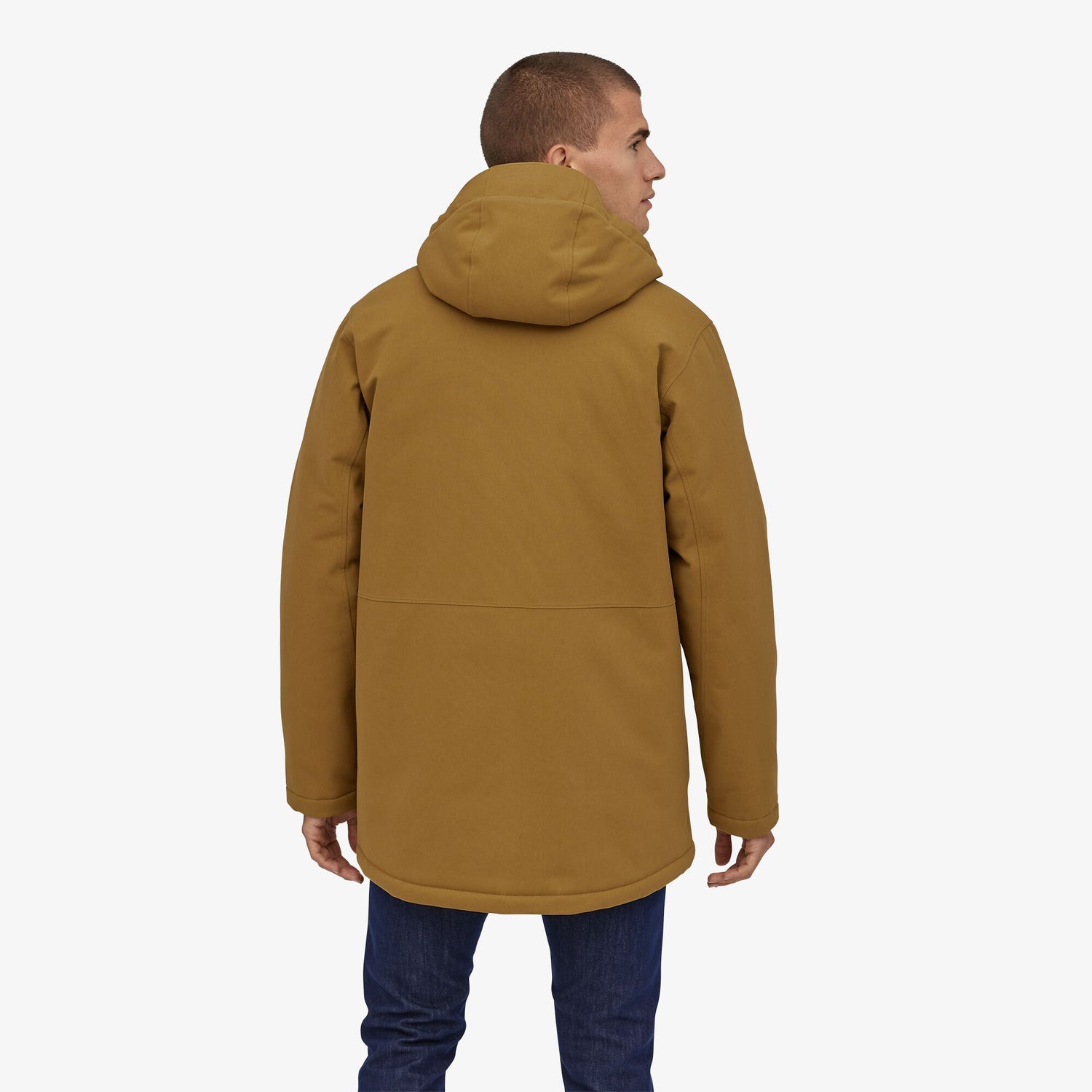 Patagonia M's Lone Mountain Parka Jacket - Recycled Nylon Moose Brown Jacket