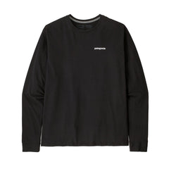 Patagonia - M's Long-Sleeved P-6 Logo Responsibili-Tee® - Recycled Polyester - Weekendbee - sustainable sportswear