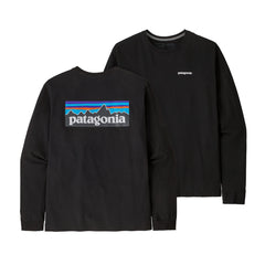 Patagonia - M's Long-Sleeved P-6 Logo Responsibili-Tee® - Recycled Polyester - Weekendbee - sustainable sportswear