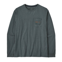 Patagonia - M's L/S '73 Skyline Pocket Responsibili-Tee - Recycled Cotton & Recycled PET - Weekendbee - sustainable sportswear