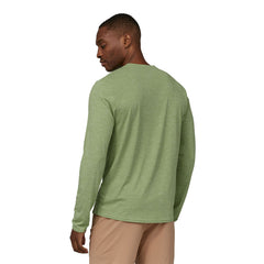 Patagonia M's L/S Cap Cool Daily Shirt - Recycled polyester Salvia Green - Dark Salvia Green X-Dye Shirt