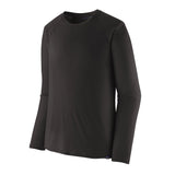 Patagonia M's L/S Cap Cool Trail Shirt - Recycled PET & Naia™ Renew Black Shirt