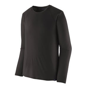 Patagonia M's L/S Cap Cool Trail Shirt - Recycled PET & Naia™ Renew Black