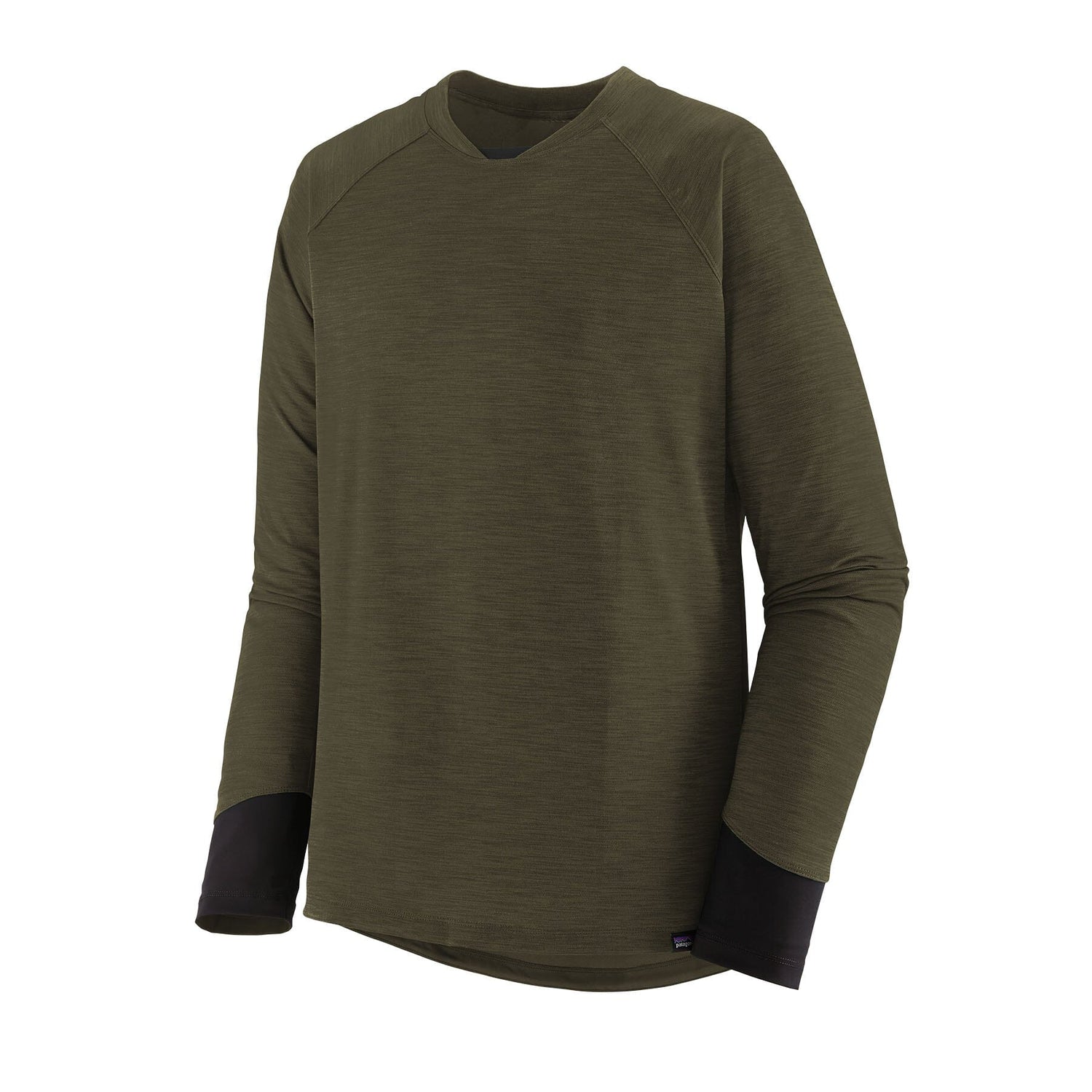 Patagonia M's L/S Dirt Craft Jersey - Recycled polyester Basin Green Shirt