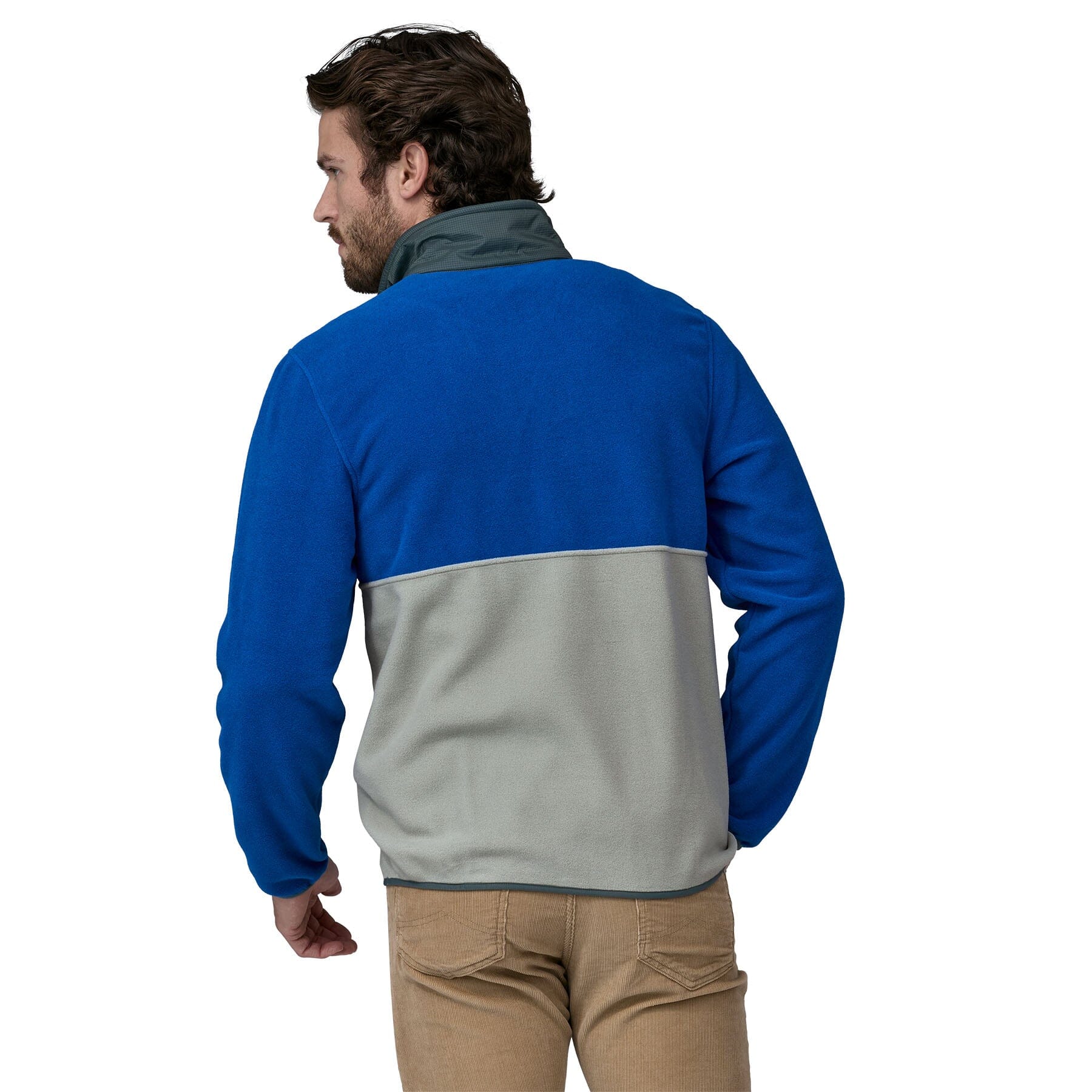 Patagonia Pull polaire 1 2 zip Microdini pour homme 100 polyester recycle Weekendbee premium sportswear
