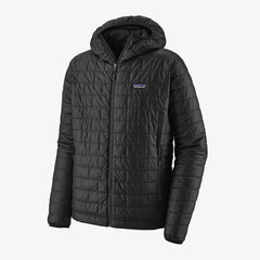 Patagonia M's Nano Puff Hoody - 100% Recycled Polyester Black Jacket