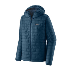 Patagonia M's Nano Puff Hoody - 100% Recycled Polyester Lagom Blue Jacket