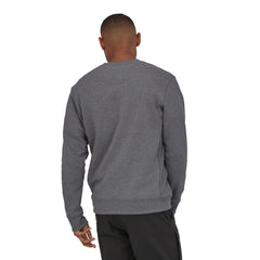 Patagonia M's P-6 Label Uprisal Crew Sweatshirt - Recycled Polyester & Recycled Cotton Gravel Heather Shirt