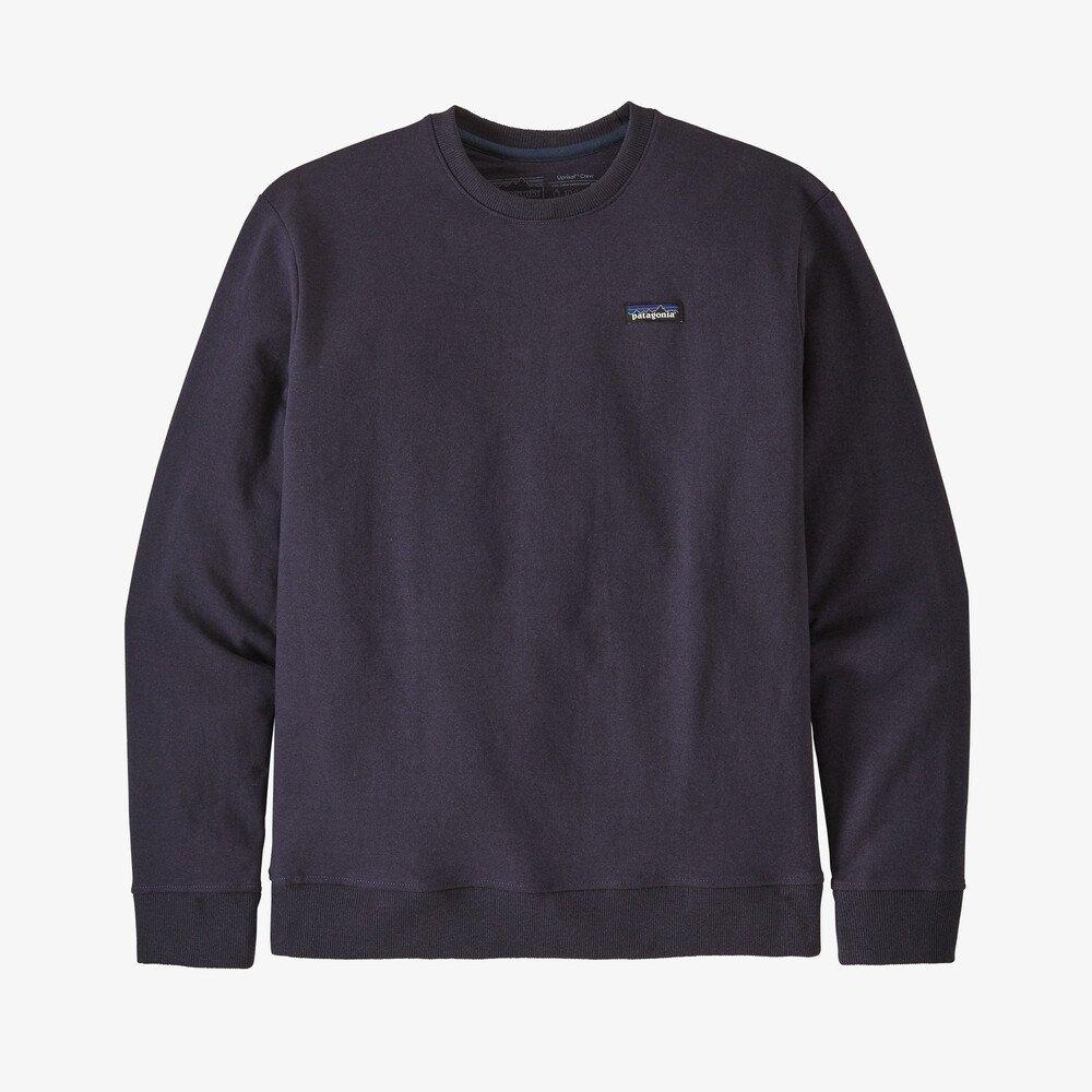 Patagonia M's P-6 Label Uprisal Crew Sweatshirt - Recycled Polyester & Recycled Cotton Piton Purple S Shirt