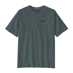 Patagonia M's P-6 Logo Responsibili-Tee® - Recycled cotton Nouveau Green Shirt