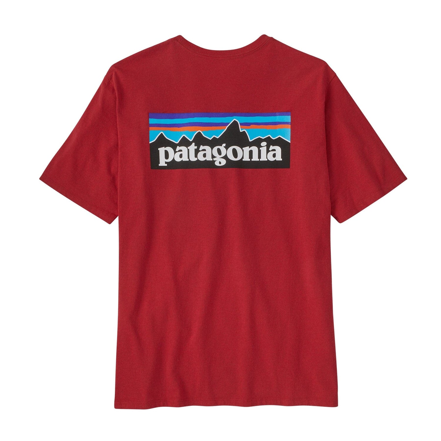 Patagonia - M's P-6 Logo Responsibili-Tee® - Recycled cotton - Weekendbee - sustainable sportswear