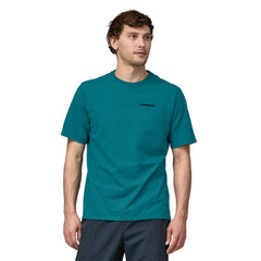 Patagonia - M's P-6 Logo Responsibili-Tee® - Recycled cotton - Weekendbee - sustainable sportswear