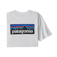 Patagonia - M's P-6 Logo Responsibili-Tee® - Recycled cotton - Weekendbee - sustainable sportswear