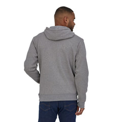 Patagonia Unisex P-6 Logo Uprisal Hoody - Made From Recycled Cotton & Recycled Polyester Gravel Heather Shirt