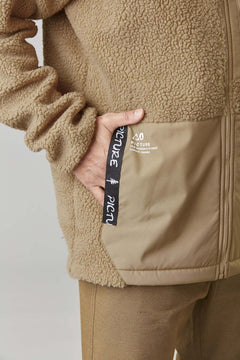 M's Pemberton Zip Fleece Hood - Recycled Polyester Shirt Picture Organic
