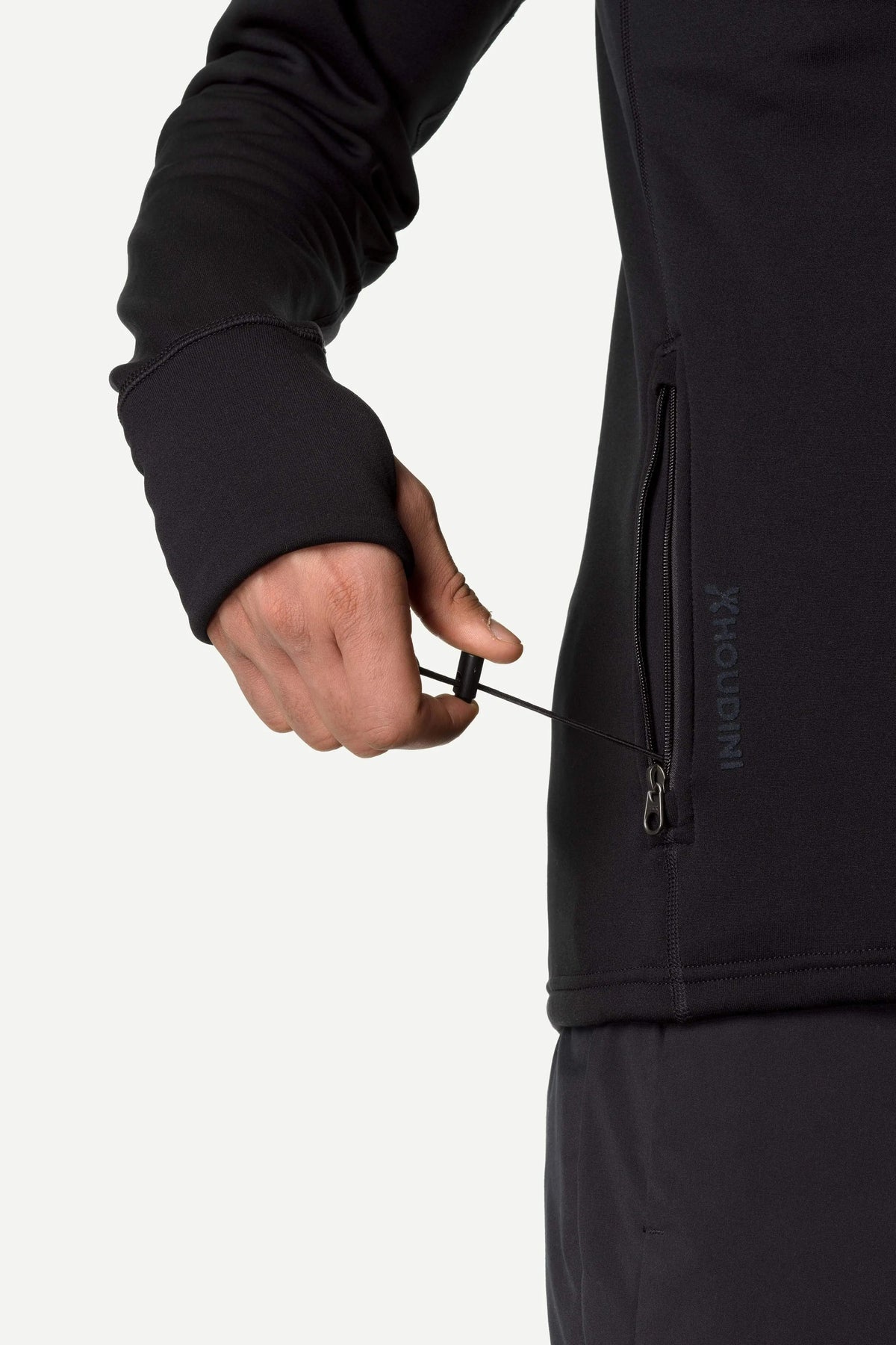 M's Power Houdi - Bluesign® certified PET-fleece Shirt Houdini