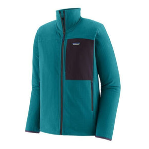 Patagonia M's R2 TechFace Jacket - Recycled polyester Belay Blue