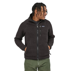Patagonia M's Retro Pile Jacket - 100 % Recycled Polyester Black Jacket
