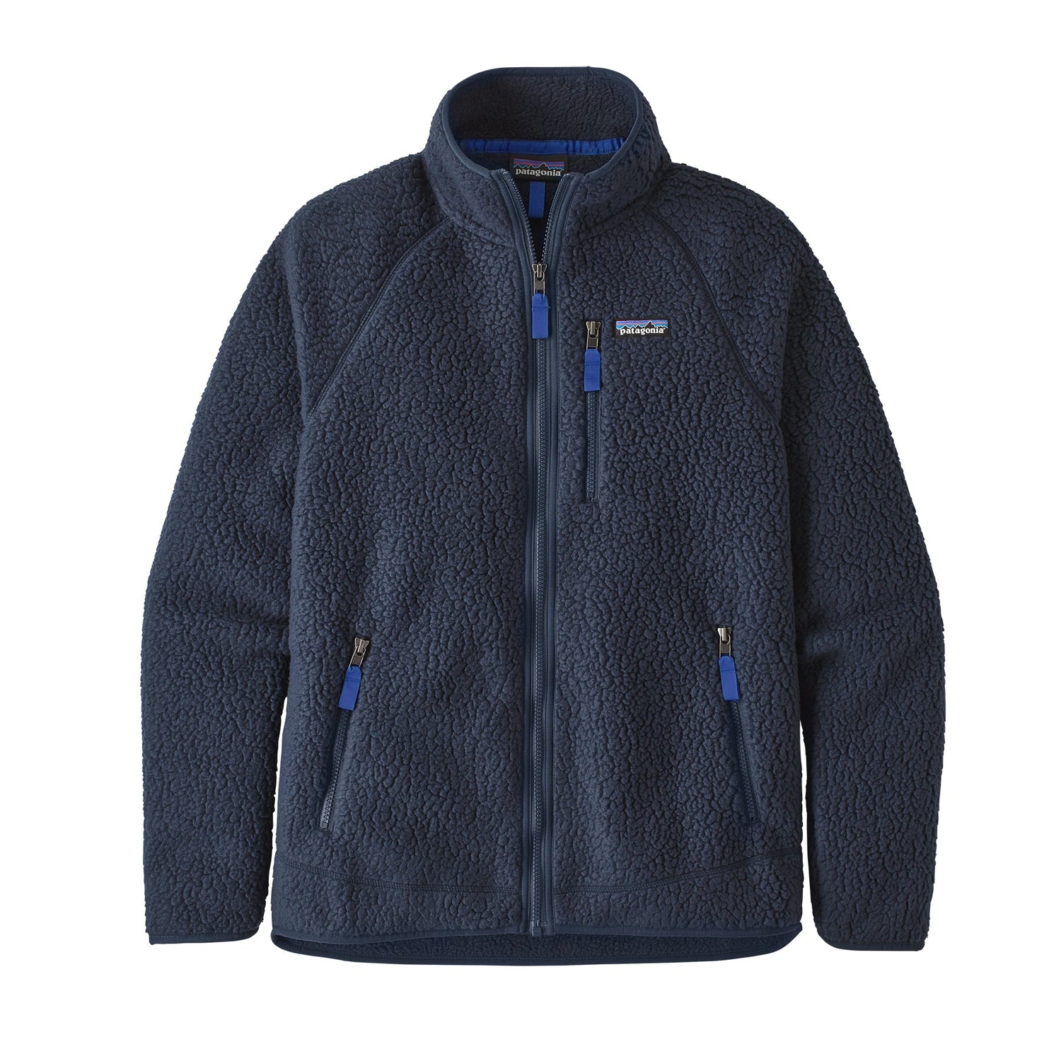 Patagonia M's Retro Pile Jacket - 100 % Recycled Polyester New Navy Jacket