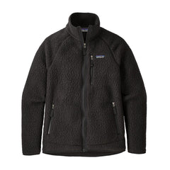 Patagonia M's Retro Pile Jacket - 100 % Recycled Polyester Black Jacket