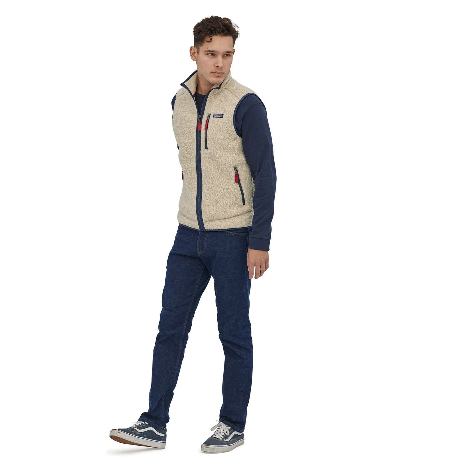 Patagonia M's Retro Pile Vest - Recycled polyester Basin Green Jacket