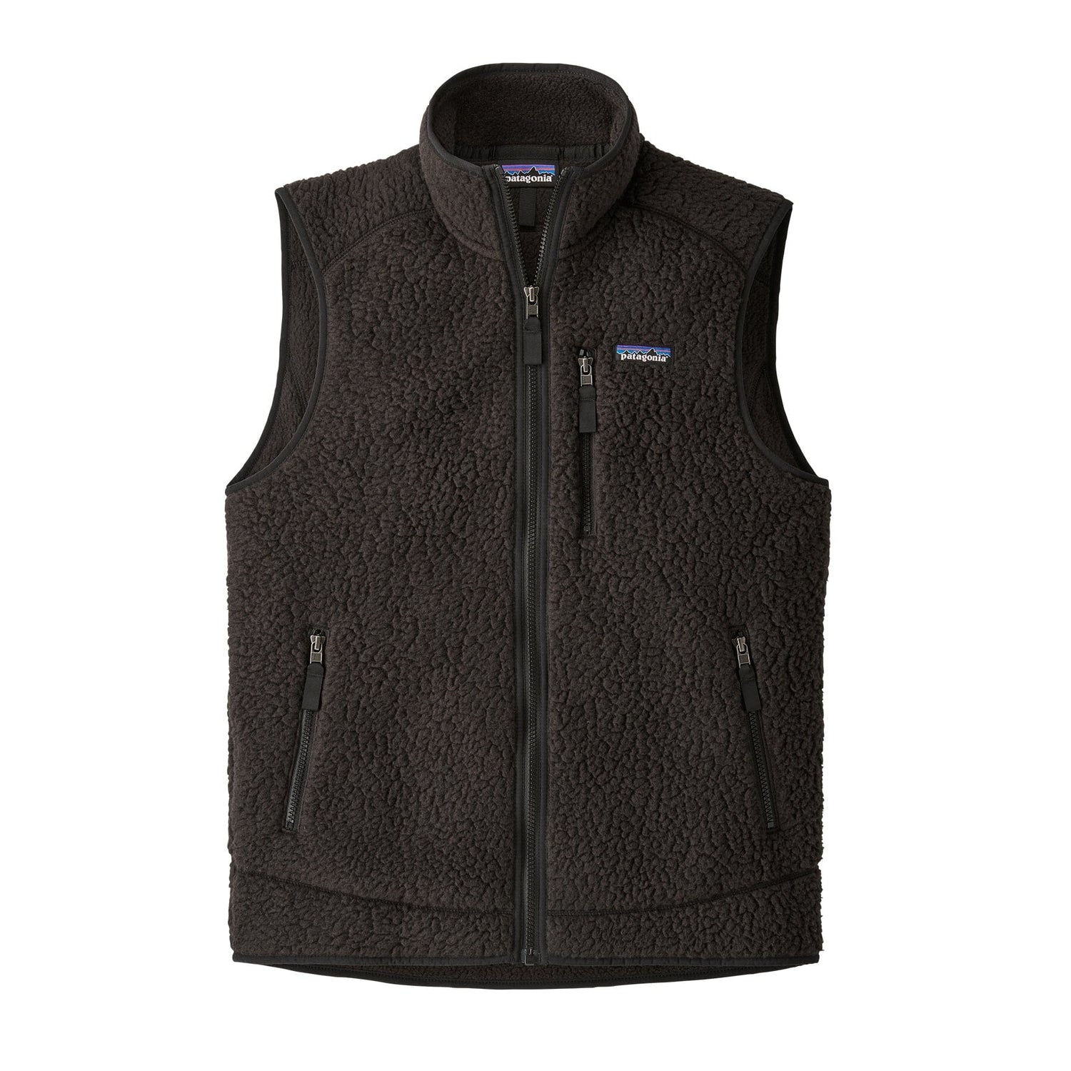 Patagonia M's Retro Pile Vest - Recycled polyester Black Jacket