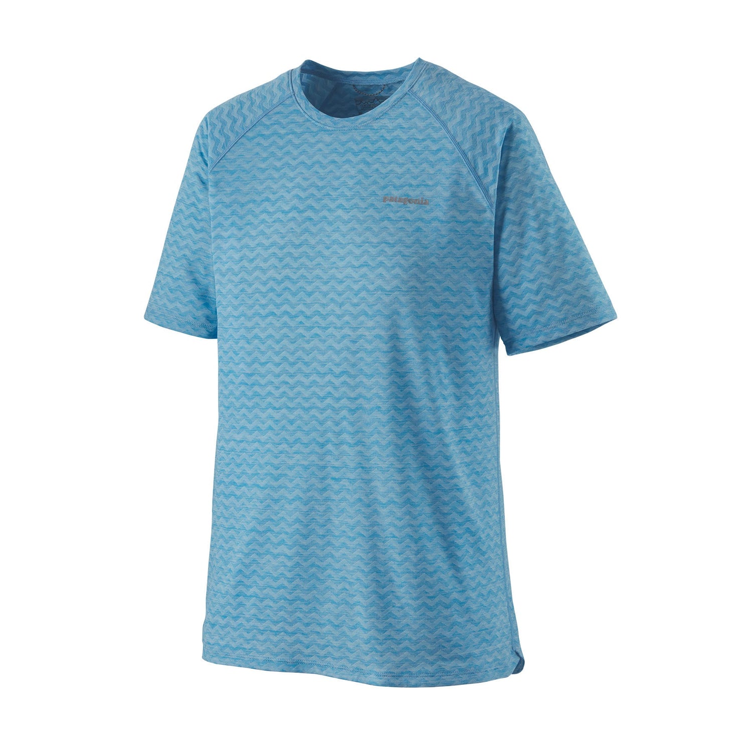 Patagonia - M's Ridge Flow Running Shirt - 100% Recycled Polyester - Weekendbee - sustainable sportswear