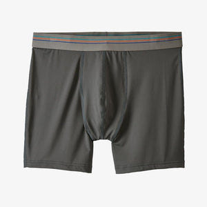 Patagonia M's Sender Boxer Briefs - 6" - Recycled Nylon Forge Grey
