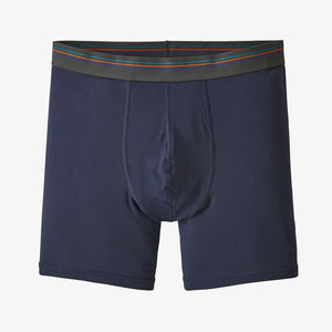 Patagonia M's Sender Boxer Briefs - 6" - Recycled Nylon New Navy