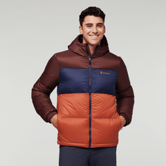 Cotopaxi M's Solazo Hooded Down Jacket - Responsibly sourced down Chestnut & Spice Jacket