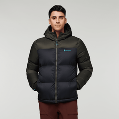 Cotopaxi M's Solazo Hooded Down Jacket - Responsibly sourced down Iron & Black Jacket