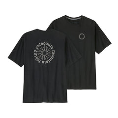 Patagonia - M's Spoke Stencil Responsibili-Tee - Recycled Cotton & Recycled Polyester - Weekendbee - sustainable sportswear