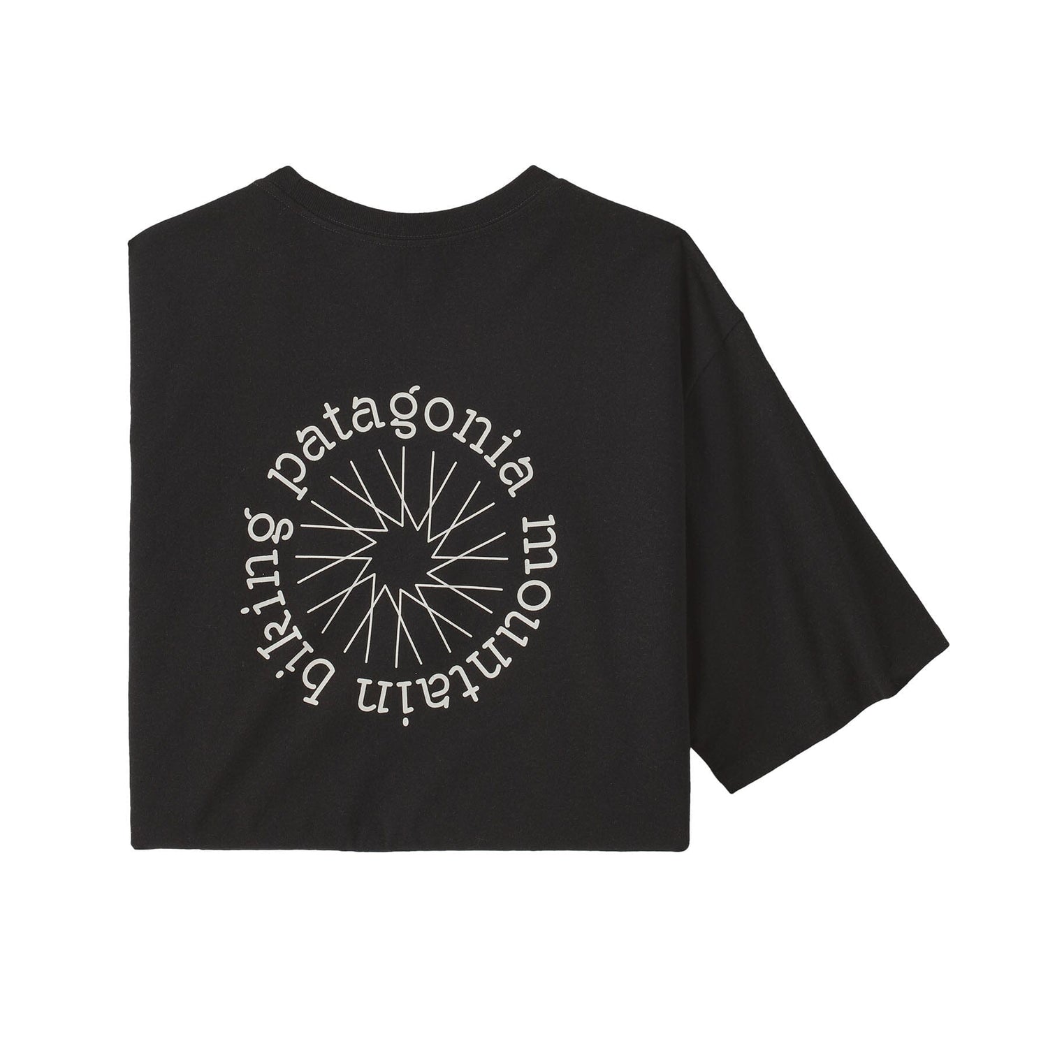Patagonia - M's Spoke Stencil Responsibili-Tee - Recycled Cotton & Recycled Polyester - Weekendbee - sustainable sportswear