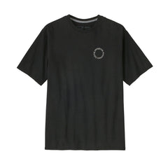 Patagonia M's Spoke Stencil Responsibili-Tee - Recycled Cotton & Recycled Polyester Ink Black Shirt