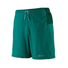 Patagonia M's Strider Pro Running Shorts - 7" - 100% Recycled Polyester Borealis Green Pants