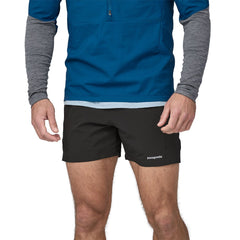 Patagonia M's Strider Pro Shorts 5'' - Recycled Polyester Black Pants