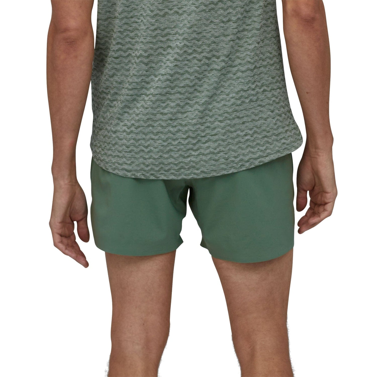 Patagonia M's Strider Pro Shorts 5'' - Recycled Polyester Hemlock Green Pants