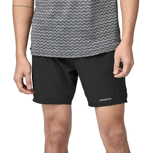 Patagonia M's Strider Pro Shorts 7'' - Recycled polyester Black Pants
