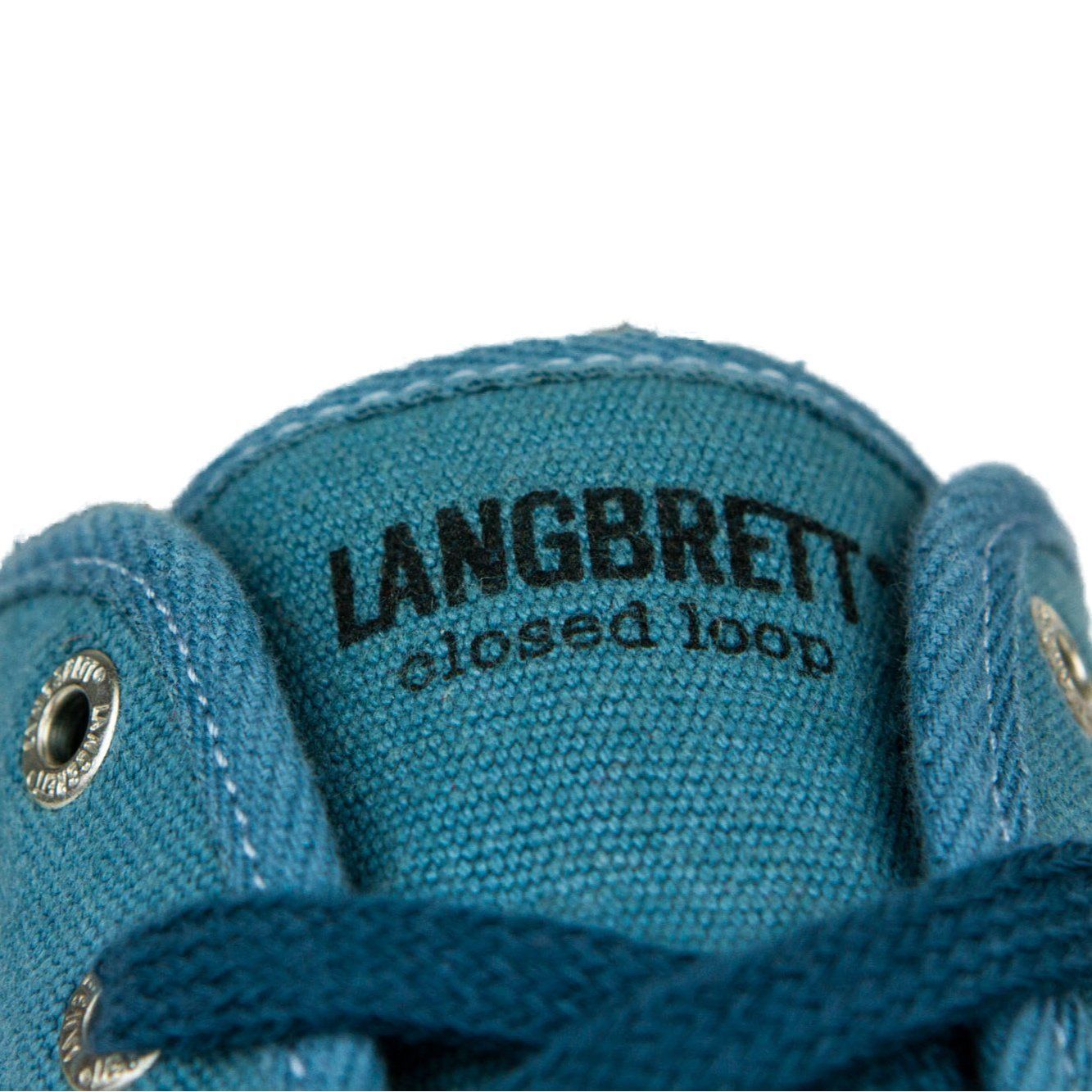 Langbrett SUM - Unisex Ecological Shoes - Made From Recycled Cotton Aqua Shoes