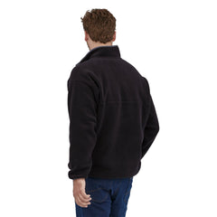 Patagonia M's Synchilla Snap-T Fleece Pullover - Recycled Polyester Black w Forge Grey Shirt