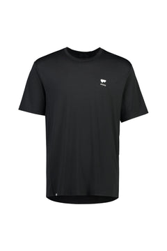 Mons Royale M's Tarn Merino Shift Tee - Merino Wool Black Shirt