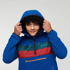 Cotopaxi M's Teca Fleece Hooded Half-Zip Jacket - 100% recycled polyester Canada